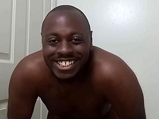 Spreading Clean Asshole in Bathroom Demo