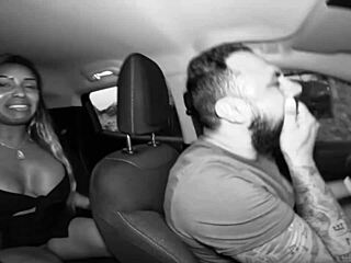 Anne ride my cock in this car