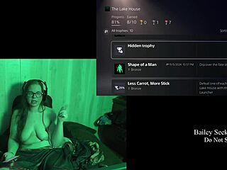 Naked BBW Brunette Big Tits Lake House Romp