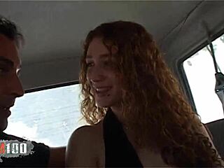 Wow, young spanish redhead monica ledesma screams in wild outdoor fucking frenzy!