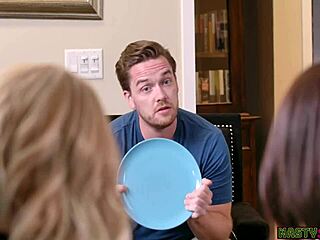 lola fae and rachel rivers devour stepbro's monster cock!