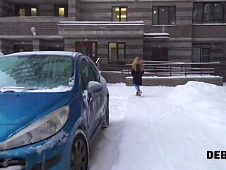 Redhead Roughly Fucks Broker To Settle Debt