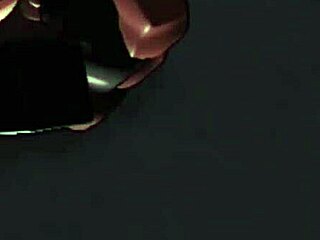 Dominating demon girl overwhelms with monstrous deepthroat passion