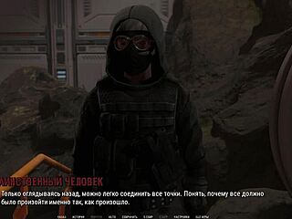 Horny Nerd Glasses Girl Rides Big Cock Outdoor to Orgasm