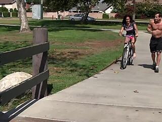 petite teen pleasures muscled stud