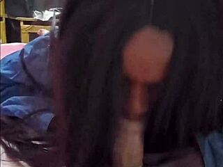 Black Blowjob Queen Delivers Boss-Melting Close-Up Suck!