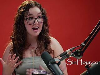 Leana Lovings' Cute Nerdy Charm Ignites Deep Passion