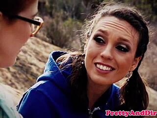 redhead bdsm babe boldly submits to brutal threesome pounding