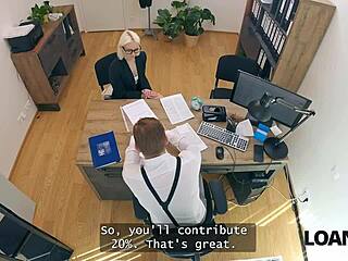 i'm uh, taking this rough anal for the loan officer...