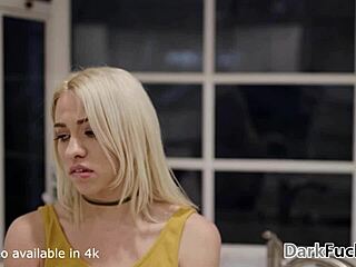 blonde teen craves her black daddy's huge monster cock deep