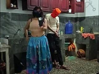 curvy latina student shakes huge ass in kinky homemade groping roleplay