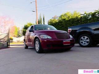 petite teen surrenders tight ass to instructor pounding