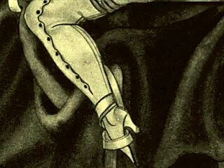 vintage retro scenes capture antique erotic passion