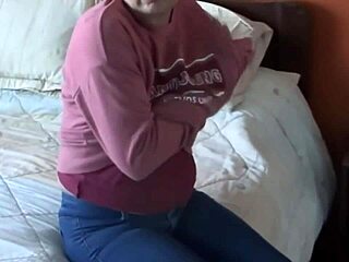 First Time Cumming On Hot Mature Milf's Big Tits