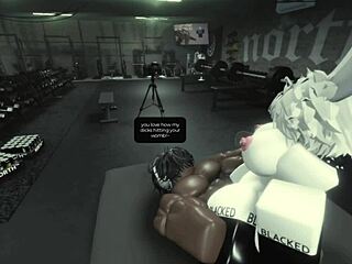 empty gym hides rough bbc pounding slut's tight pussy