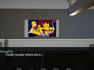 Big tits milf teen play game with small tits ass action