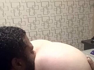 intriguing black latina ana's big ass gets licked and sucked passionately