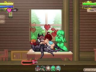 succubus babe drops hot creampie loads with big tits bouncing 😈💦