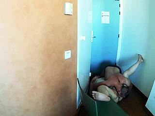 couple licks nipples he gets hard then eats her pussy till she squirts