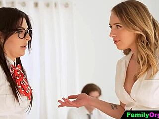 hot petite teens swap partners in kinky orgy 😈🔥