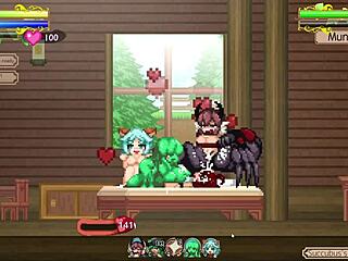 succubus babe drops hot creampie loads with big tits bouncing 😈💦