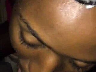 wanna suck this big black cock till cumshot slut