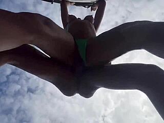 Wild Woods Slut Fest Anal Blonde Latina Orgy!