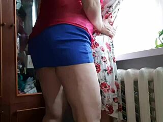 she sneaks in a passionate strapon fuck while hubby's away at work