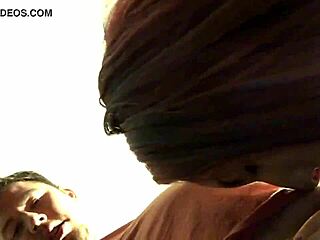 Young ebony slut deepthroats huge cock gagging 😩🍆💦