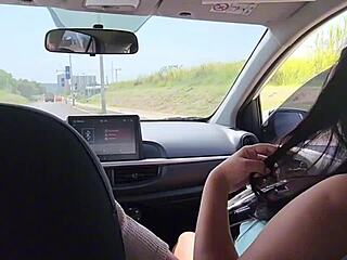 i fucked uber driver with my bbw pussy