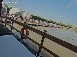 wanna join us swingers for some lake bending and rough play?