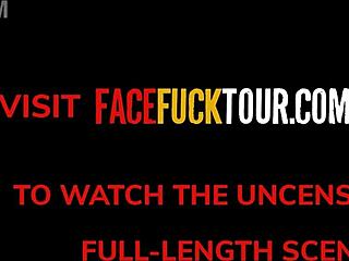 real colombian hotel maid facefucked against wall for fat tip sloppy deepthroat