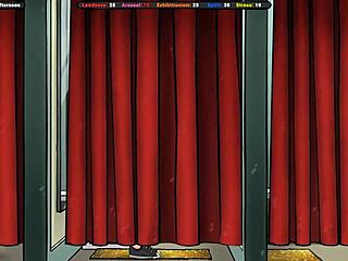 jenny kneels locker room sucking stranger pervert loads hentai