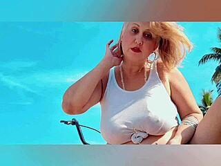 Bebezita's big natural tits and milf pussy tease 🔥🍑