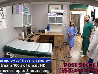 miraa monroe teases patient with anal fingering shaved pussy and pierced nipples in hospital fetish scene