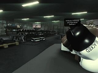 empty gym hides rough bbc pounding slut's tight pussy