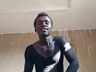 Kwameoppong65 Dances Seductively with Massive Cock Tease