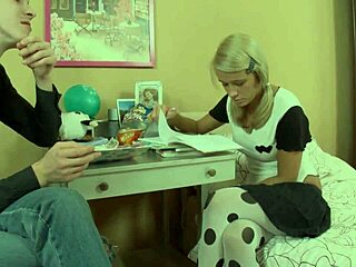 students jude tease with passionate doggystyle and cowgirl