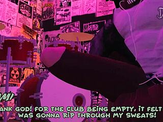 dami dances hot in the night club scene