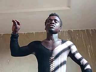 Kwameoppong65 Dances Seductively with Massive Cock Tease