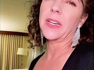Milf Mommy Teases Big Clit Pussy Worship In Hotel Lingerie Rip