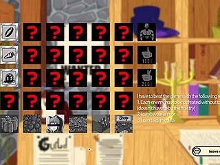 Slime Monster Rips Clothes in Pussy Striptease Game