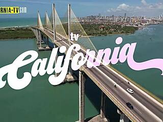 brazilian lesbians wander nude through paradise spots adventurously