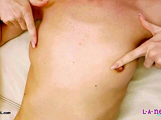 Glamorous Blonde Muse Teases Sexy Petite Body In Photoshoot