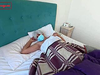 Vacation sugar fun trailer with cosplay lingerie cowgirl creampie riding