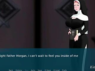 Nun confession booth huge cock pounding slutty pussy