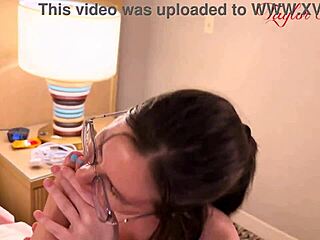 muscular milf leads body worship orgy with teens and toys