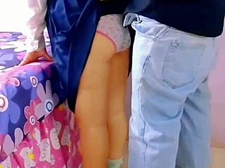 Colegiala Mexicana Creampied After Hard Outdoor Fuck Session