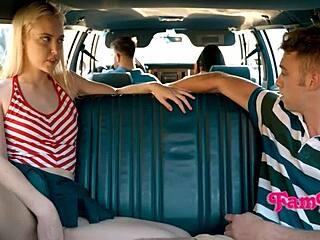 stepsis goes wild on vacation with petite teen outdoor hardcore