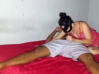 brazilian brunette rebolando on monster cock in rainy lingerie flash